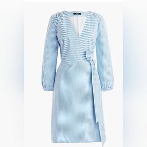 J.Crew Ladies Best Selling Cotton Lined Wrap Around Dress. Size 00.
